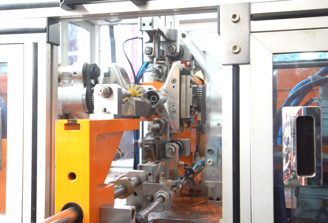 Brushed motor production