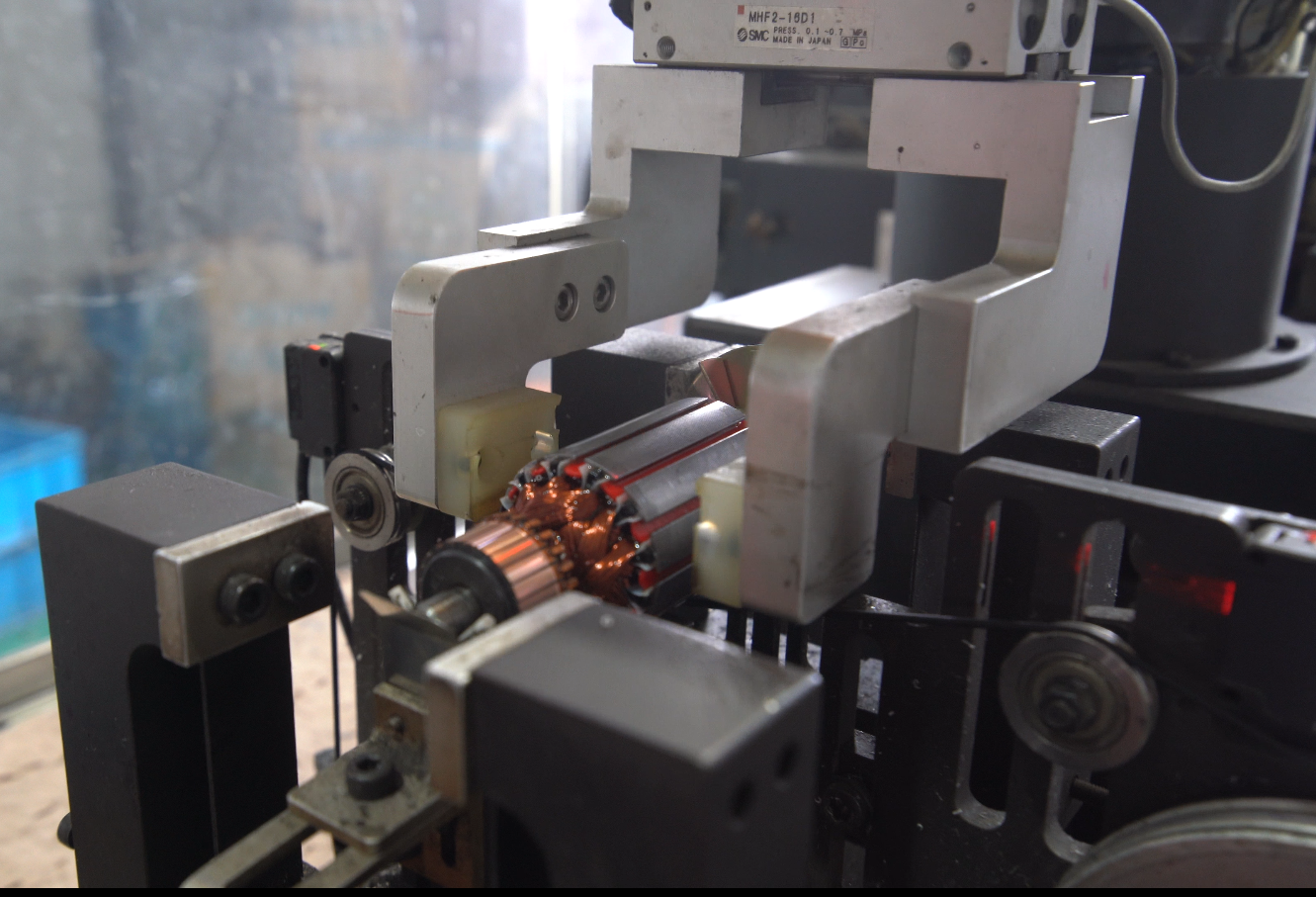worm gear motor production
